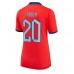 Cheap England Phil Foden #20 Away Football Shirt Women World Cup 2022 Short Sleeve